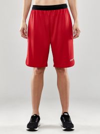 Kurze Damen Trainingshose Rot